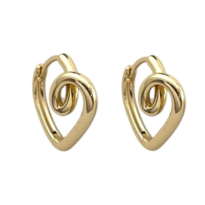 گوشواره زنانه طرح قلب ژوپینگ، ظرافت در اوج سادگی Xuping