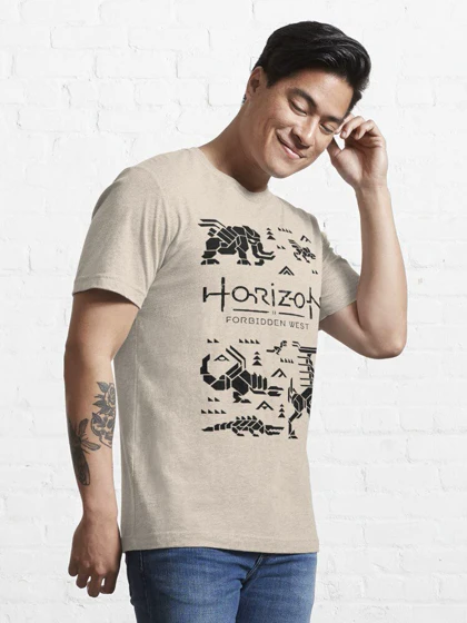 تیشرت طرح Horizon Forbidden West هورایزن تک سایز کد 274113