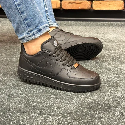 کتانی نایک ایرفورس مردانه nike air force رنگ تمام مشکی