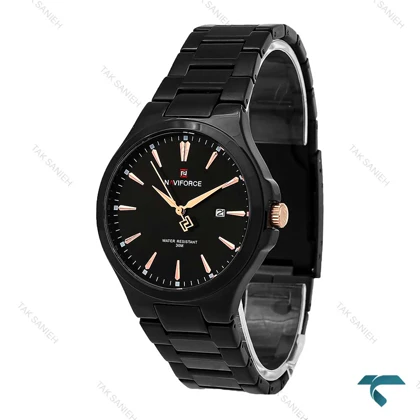 ساعت مچی مردانه نیوی فورس NF9214 فول مشکی NaviForce-7049-G