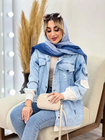 جین ترکیبی دو جیب نما