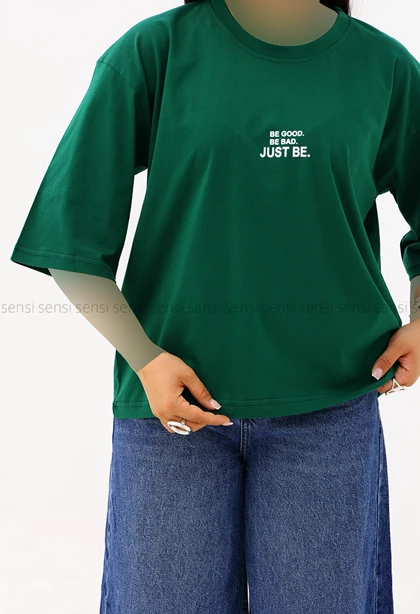 تیشرت باکسی just beکد1006033