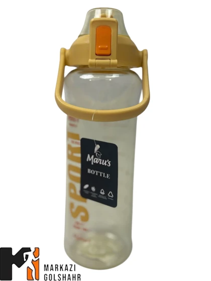 قمقمه ورزشی بدنه طلق شفاف کد 790