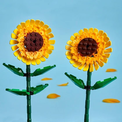 لگو دکوراتیو آیکون گل‌های آفتابگردان از برند لگو LEGO مدل 40524