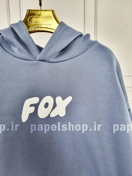 کراپ هودی fox