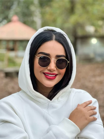 عینک آفتابی گرد ریبن مدل لومینارا کد 3447 علیدسا