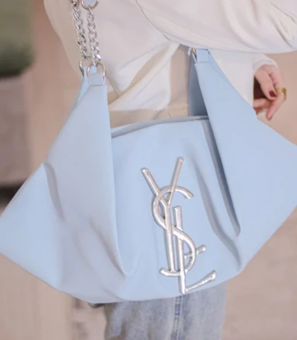 کیف زنانه مدل قایقی برند YSL