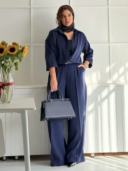 شومیز شلوار ست زنانه grace زنیر