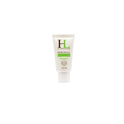 ژل ضد جوش صورت اچ ال مدل SALICYLIC ACID مناسب برای پوست چرب و مختلط حجم 30 میلی لیتر