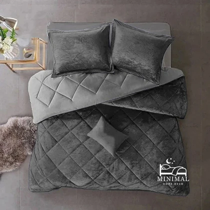 روتختی مینیمال مخمل طرح لوزی