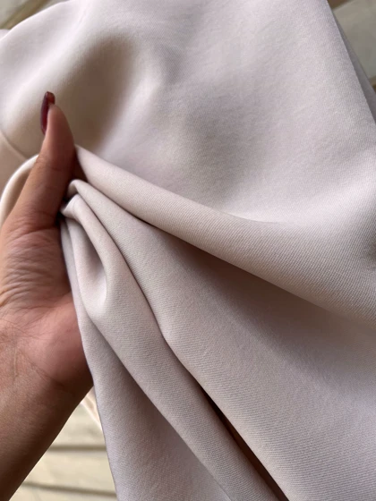 شلوار بگ پارچه ای کمربندی