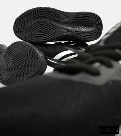 کفش کتانی مردانه و زنانه مشکی سفید Reebok مدل 4537