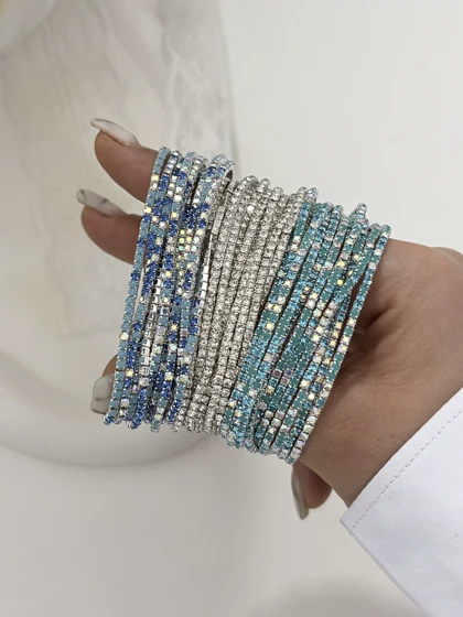 دستبند کشی نگینی زنانه 960