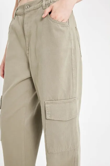 شلوار گاباردین کمری معمولی Cool Cargo Jogger B0454AX24AU