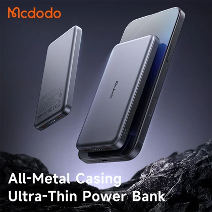 پاوربانک 10000 مک دودو مدل MCDODO 10000MAH 20W METAL ULTRA-THIN POWER BANK MC-378