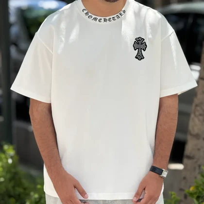 تیشرت کروم هارتز Chrome Hearts سفید 234