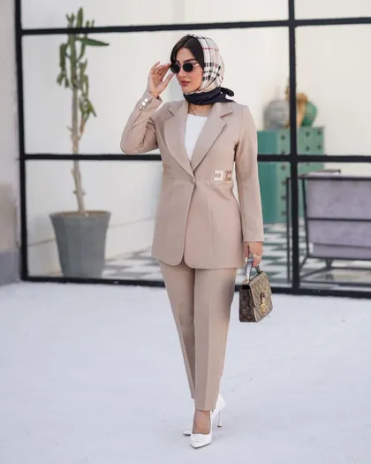کت و شلوار مدل مجلسی بغل سگک کد 775