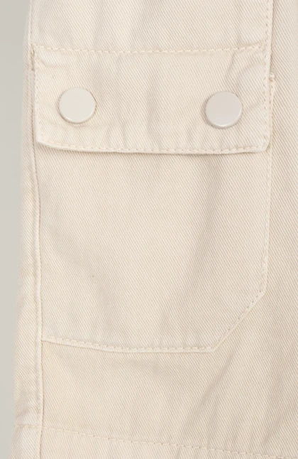 شلوارک کتان شش جیب