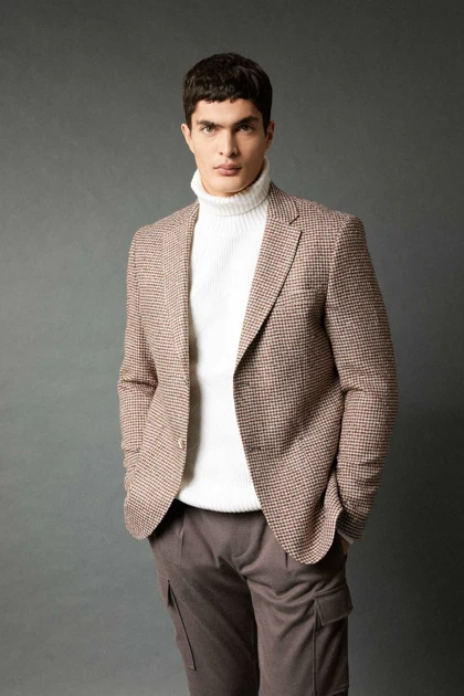 ژاکت بلیزر مردانه اورجینال دیفکتو defacto