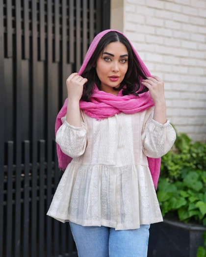 شومیز لینن هندی