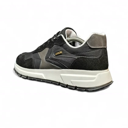 کفش مردانه مدل جئوکس مشکی سفید