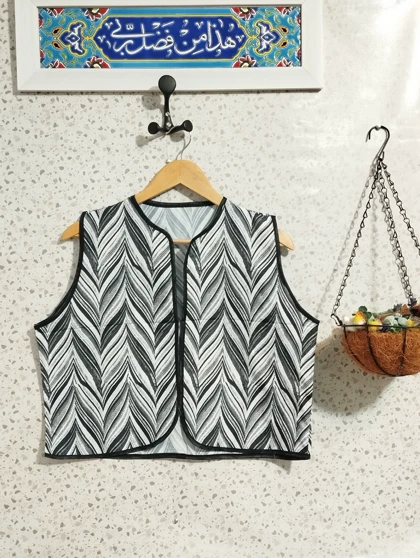 ژیله چاپ دار زنانه کد 4030150