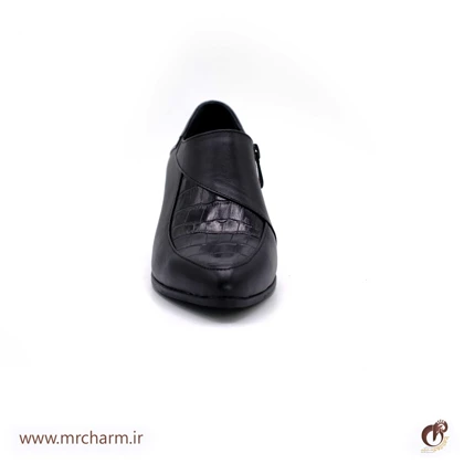 کفش مجلسی کروکو چرم زنانه mrc2111-72