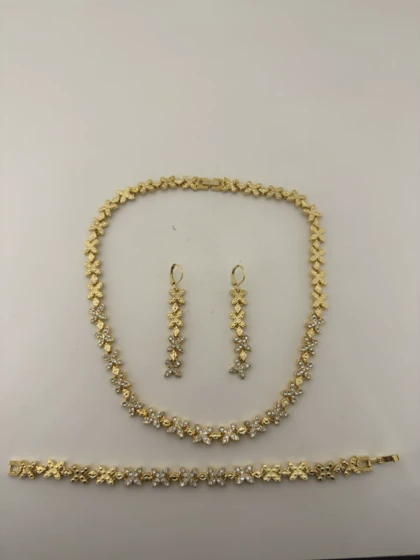 سرویس طلایی طرح گل با گارانتی