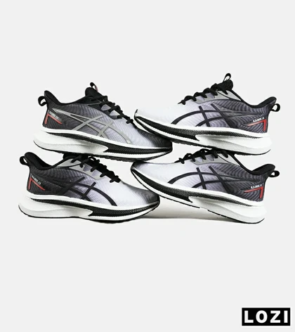 کفش کتانی مردانه طوسی خاکستری ASICS GEL-KAYANO 30 مدل 7177