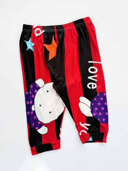 شلوارک گیاهی طرحدار جی وی جی Gvg