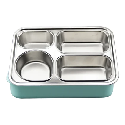 ظرف غذا لانچ باکس مدل 4Box-Love Smile ظرفیت 1.5 لیتر