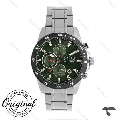 ساعت کرست مردانه 6310-2 صفحه مشکی Crest-10949-G