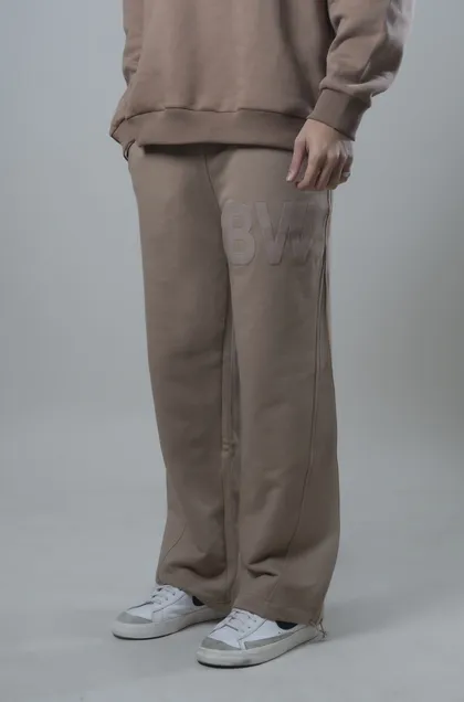 شلوار جاگر مدل Baggy Minimal کرم برند بلوک blvak