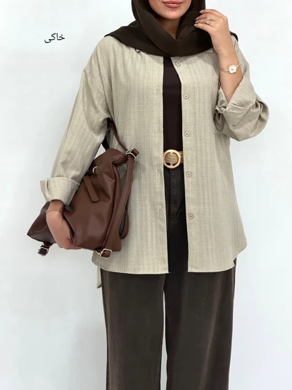 مانتو دکمه دار شهرزاد
