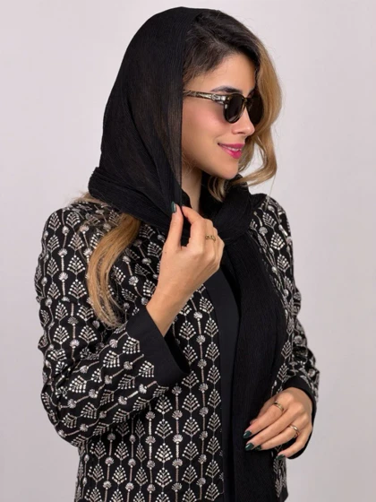 کت مشکی بهاره زنانه کد SEVIN (تحویل فوری)