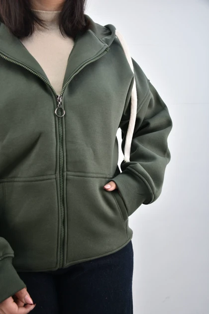 سویشرت ضخیم سه نخ تو کرکی پارچه اویشو