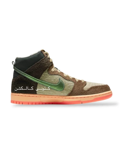 کتانی نایک اس بی دانک ساق‌دار Nike SB Dunk High Inspired By The Turducken Dish