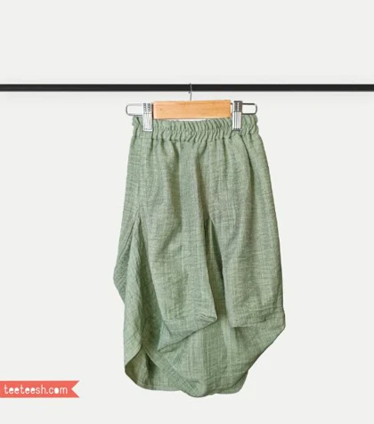 دامن سندبادی سبز