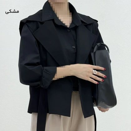 وست زنانه کتان فلورا | آی بولک