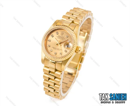 ساعت مچی عقربه ای زنانه رولکس مدل Rolex-1465-L