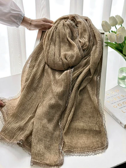 شال حاشیه گیپور