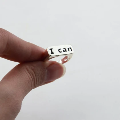 انگشتر زنانه مدل i can