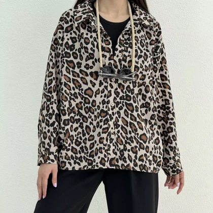 شومیز پلنگی زنانه