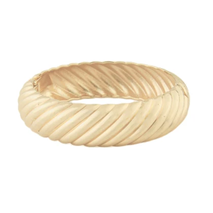 دستبند زنانه مدل شیار دار