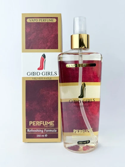بادی اسپلش زنانه گودگرل ولوت فتال Good Girl پرفیوم فکتوری Perfume Factory