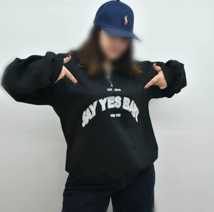 بلوز دورس نیم زیپ Yes Baby تو کرکی