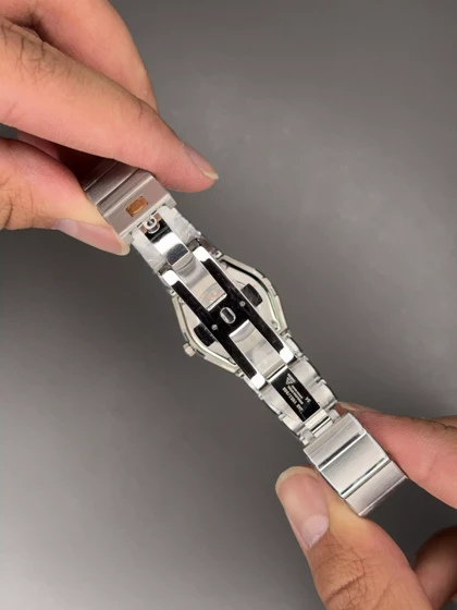 ساعت مچی امگا کانستلیشن بند سیلور صفحه مشکی Omega Constellation