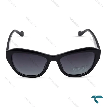 عینک زنانه کارتیه پولاریزه مشکی Cartier-7551-L