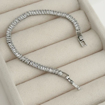 دستبند زنانه تنیسی کد 877