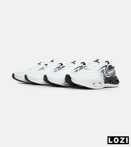 کفش کتانی مردانه خاکستری سفید NIKE pegasus 33 مدل 6728